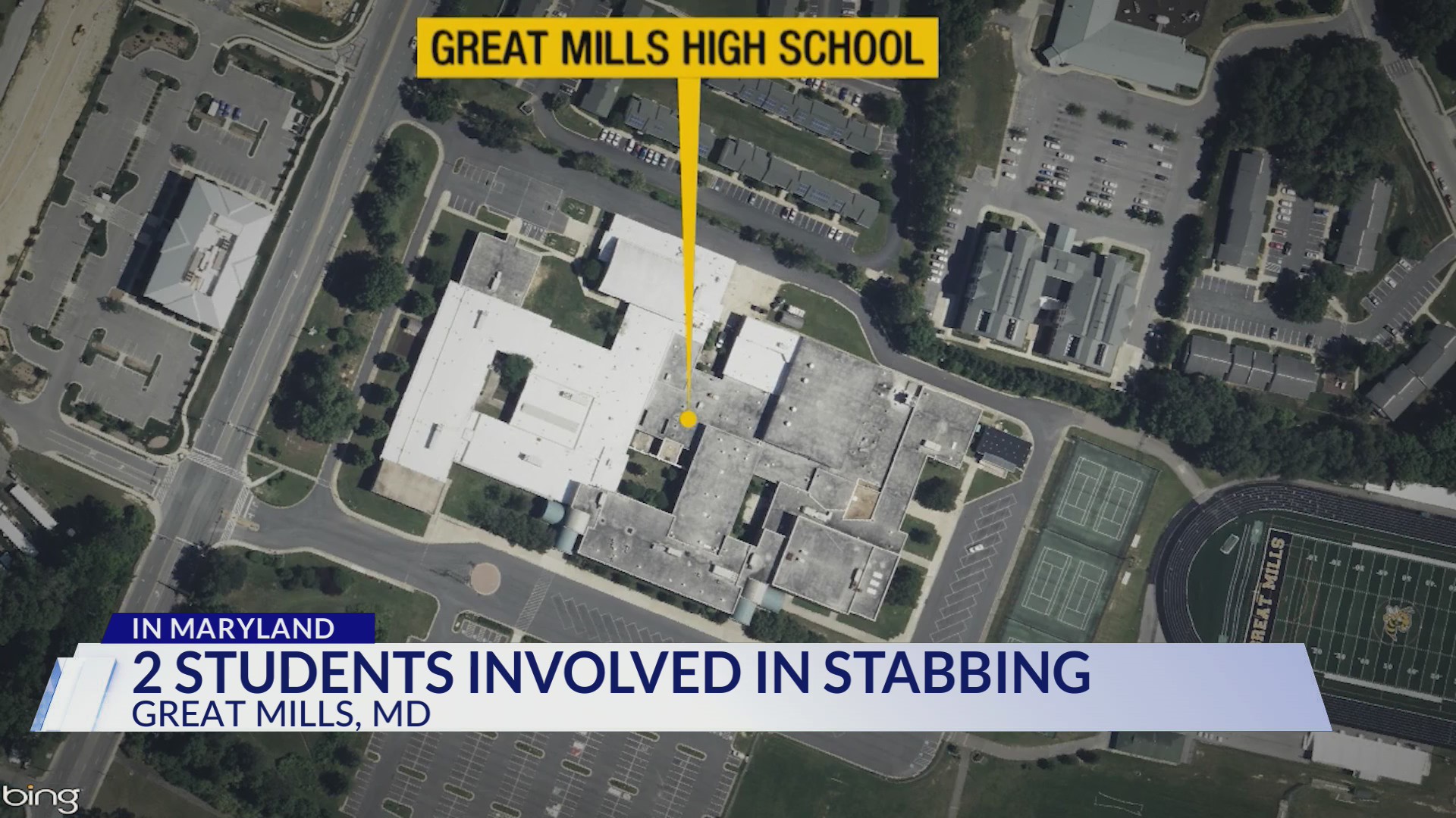 Student flown to hospital after stabbing at high school in St. Mary's ...