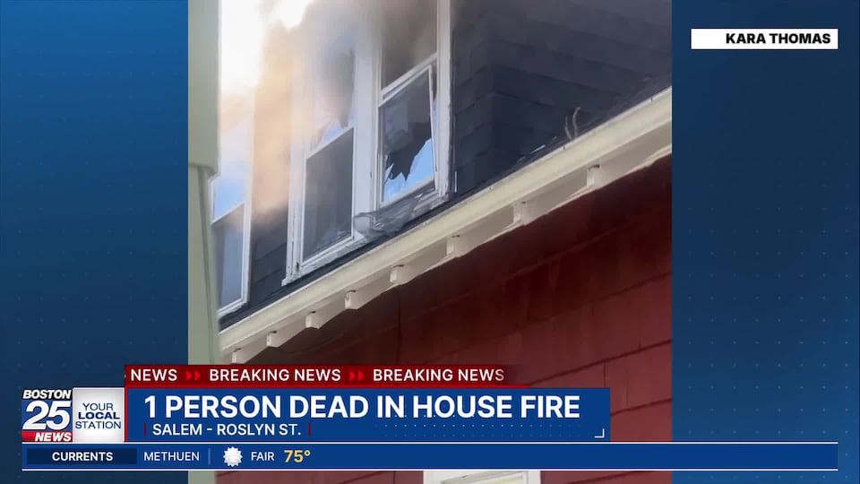One person dead after being pulled from house fire in Salem