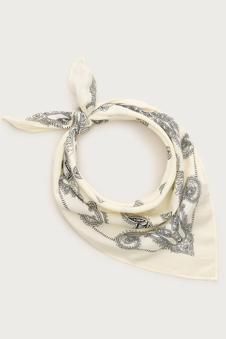 Printed Lightweight Cotton Scarf