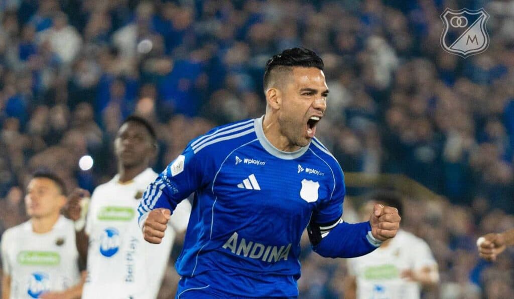 Millonarios confirma lesión de Falcao y el tiempo estimado que estará ...
