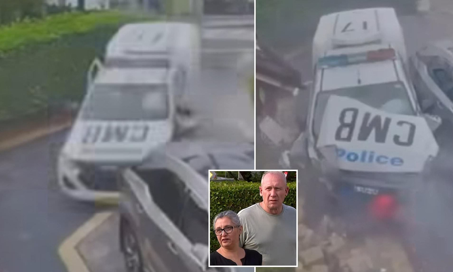 Police car crashes into Sydney home - and it's not the first time