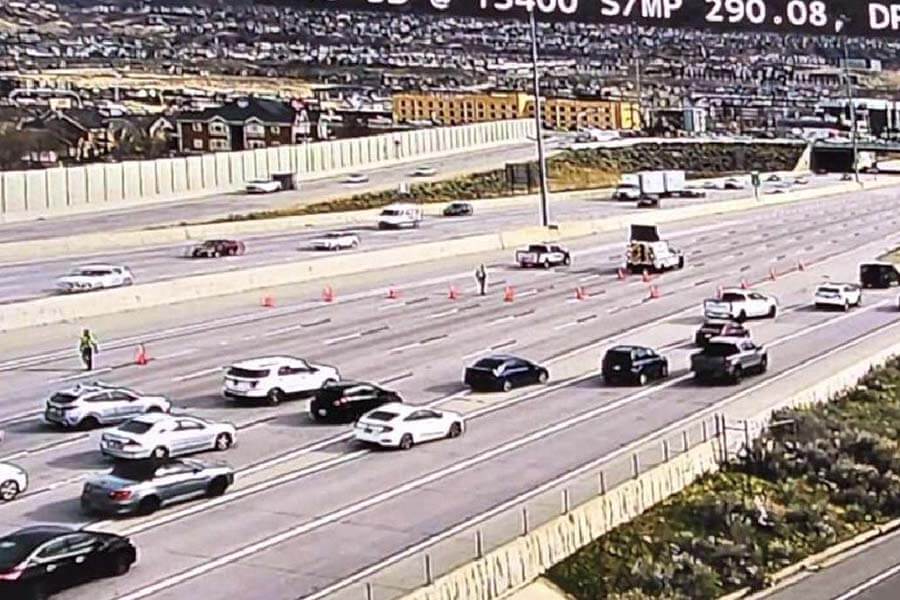 'Police incident' prompts traffic closures on I-15 near Draper