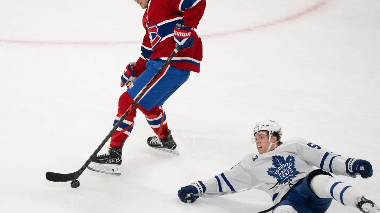 Montreal Canadiens defeat Toronto Maple Leafs, marking eighth straight ...