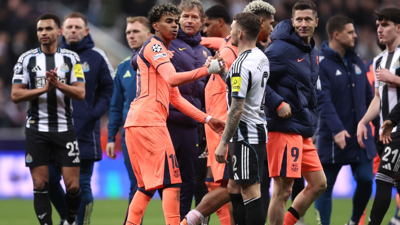 El gol tardío de Lamine Yamal en el Barcelona es difícil de asimilar para el Newcastle