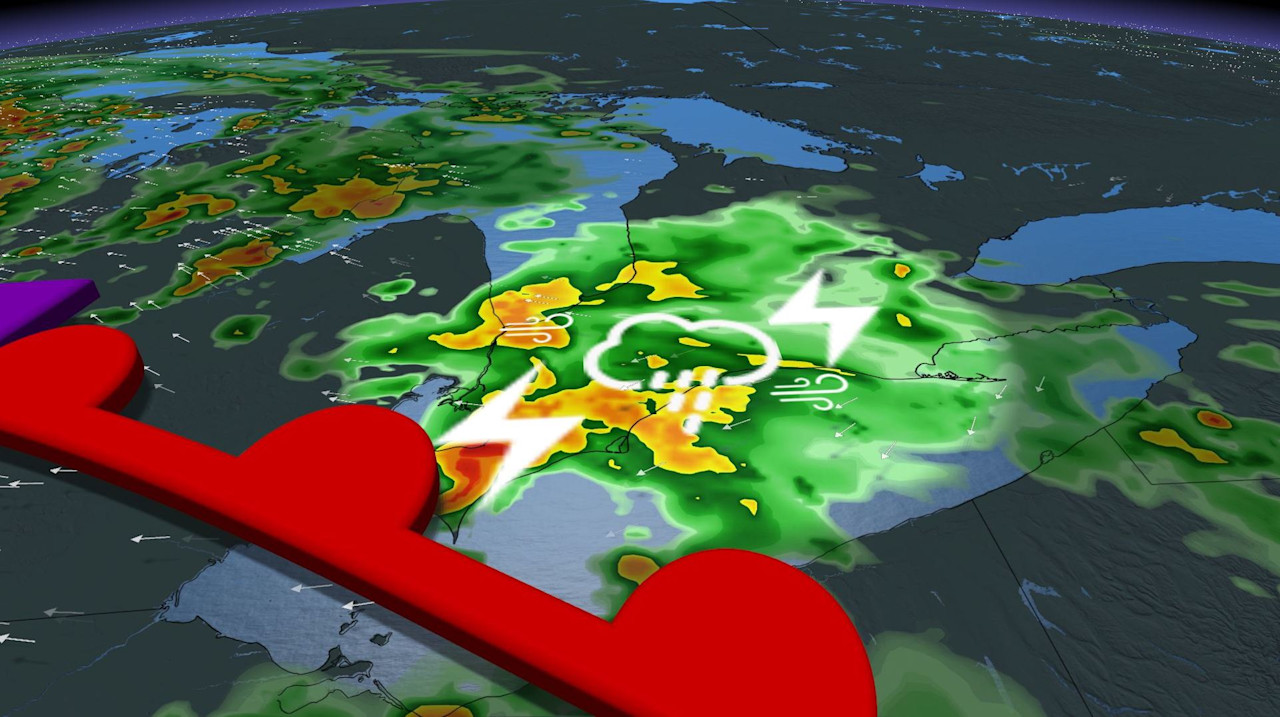 Thunderstorms, heavy rain in southern Ontario increase flood threat