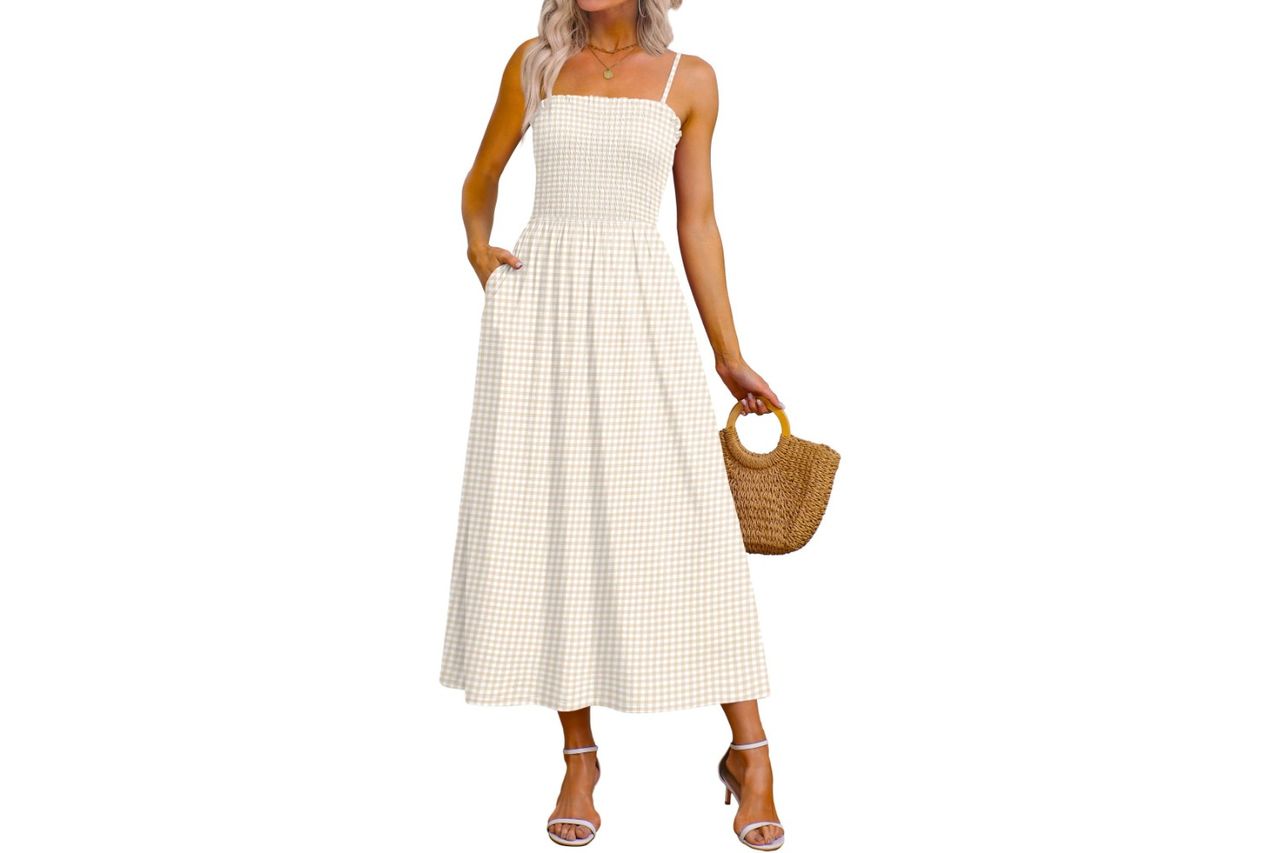 ofeefan womens spaghetti strap maxi dresses