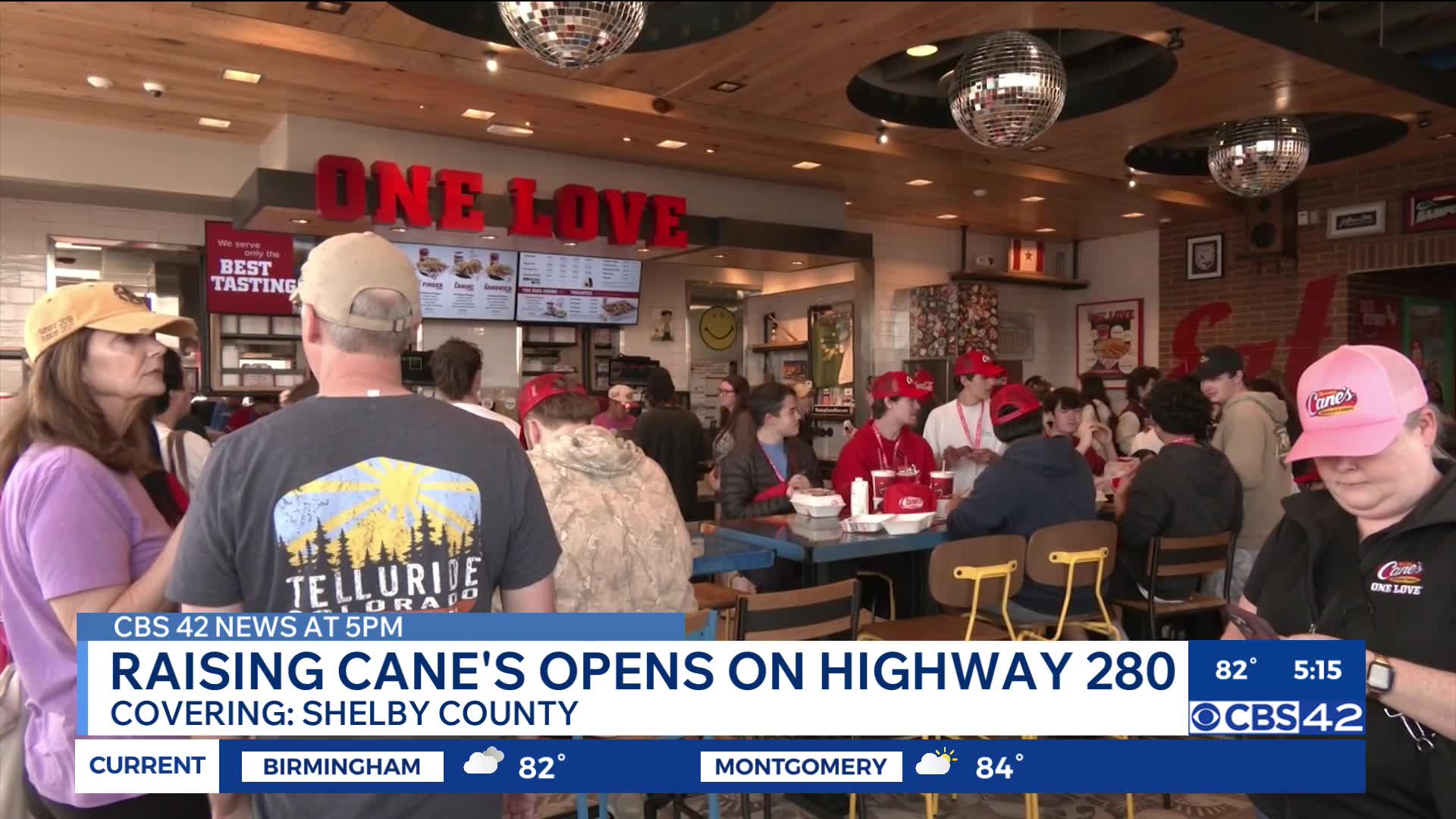 Raising Cane's opens first Birmingham-area location