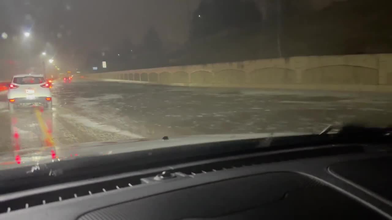 Flooding on I-196