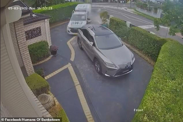 Police car crashes into Sydney home - and it's not the first time