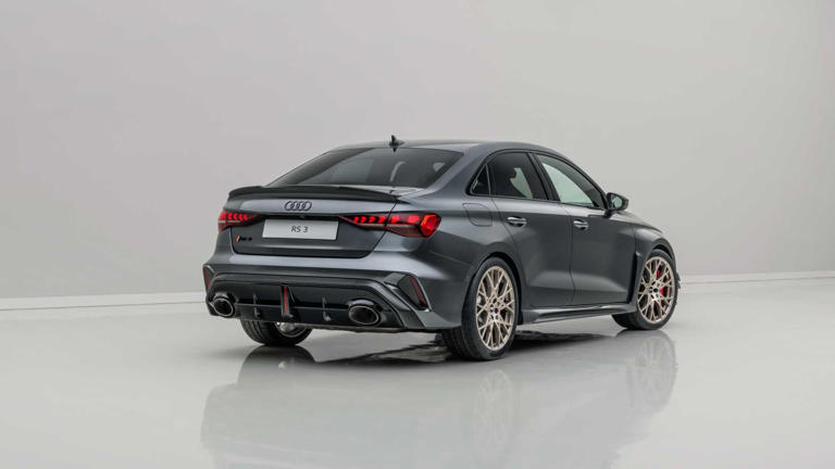 Audi reveals 400-HP RS 3 competition limited celebrating five cylinders
