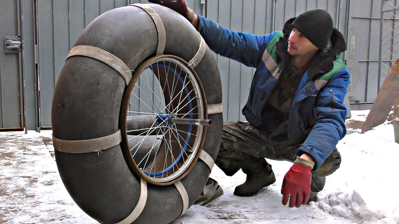 DIY super ATV built entirely from scrap metal