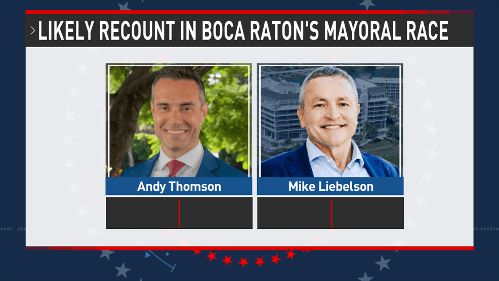 Tight Boca Raton mayoral race heads to recount