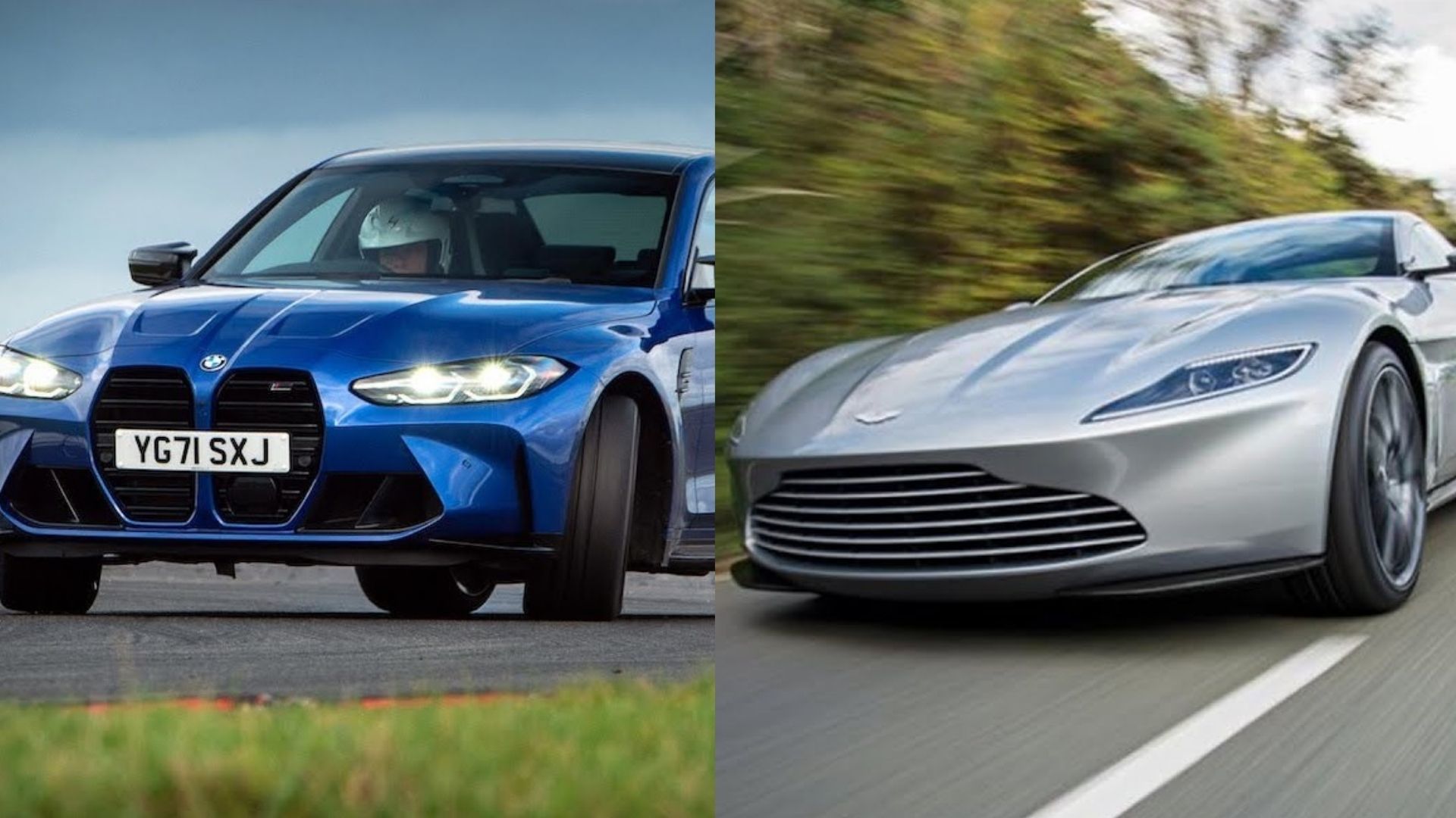BMW M3 v/s Aston Martin DB10