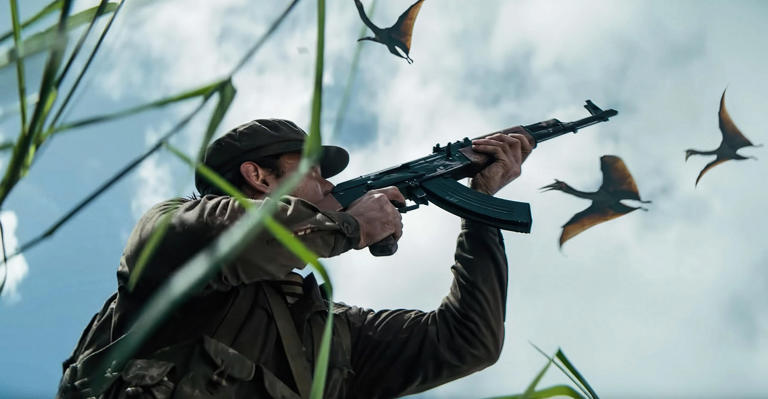 Stream it or skip it: ‘Primitive War’ on VOD, a ridiculous dinosaurs-in ...