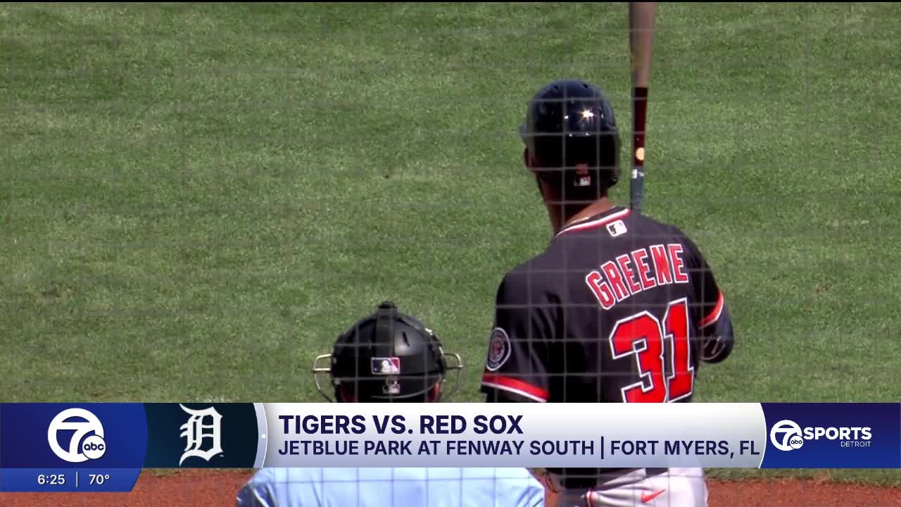 Riley Greene hits first spring homer in Tigers win over Red Sox