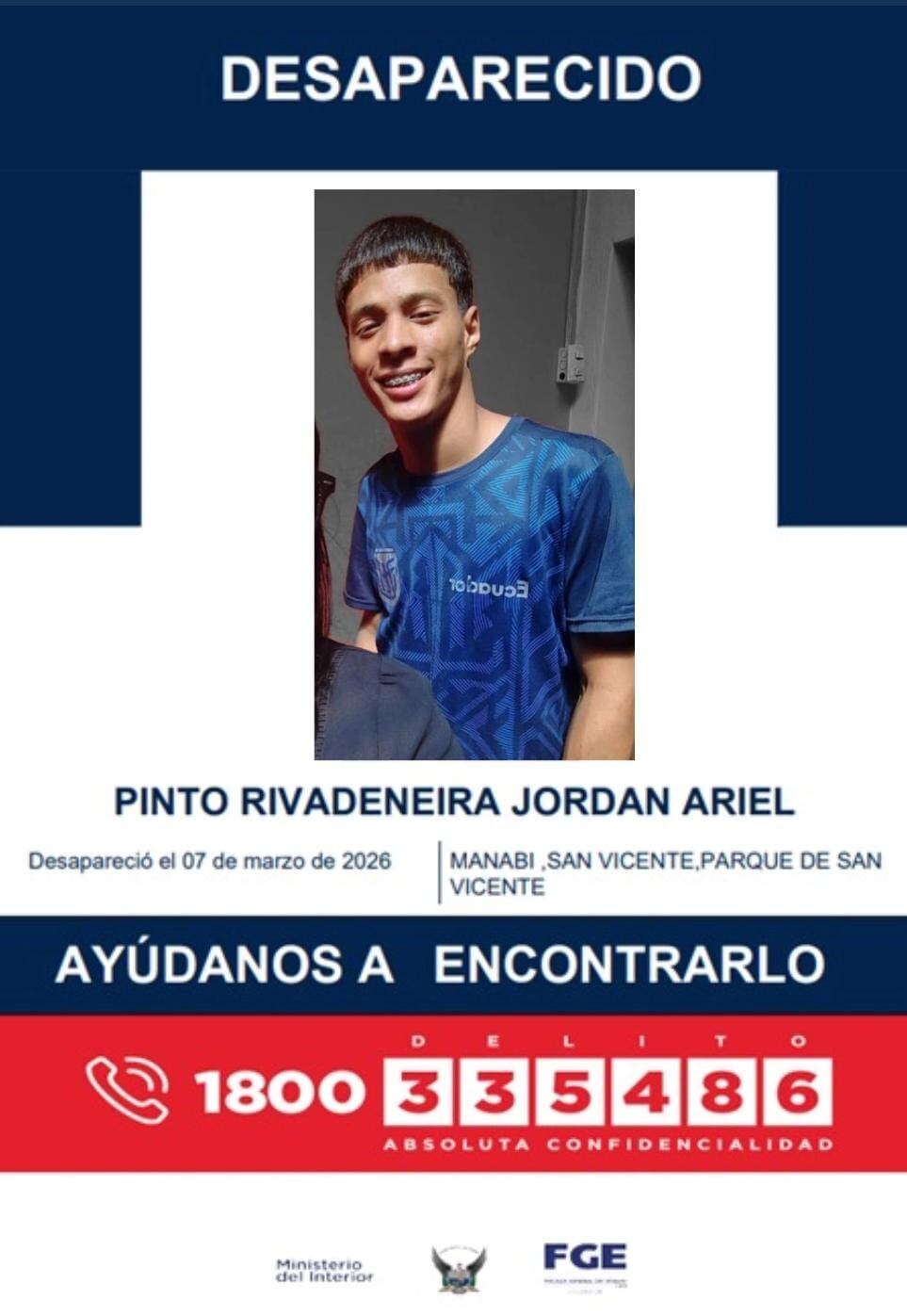 Fue a un parque por wifi gratis y desapareció: familiares buscan a ...