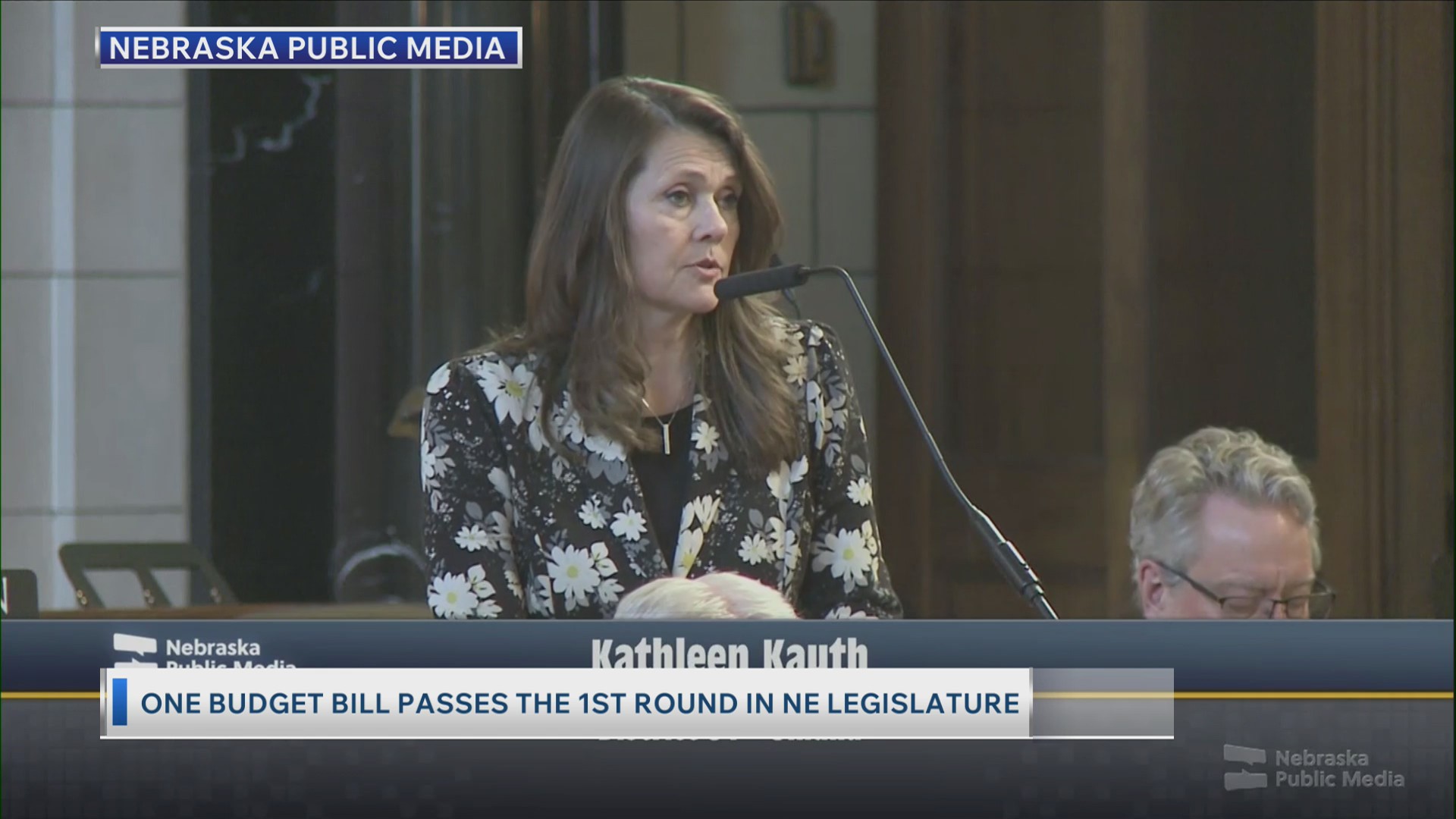 One budget bill passes the 1st round in NE Legislature