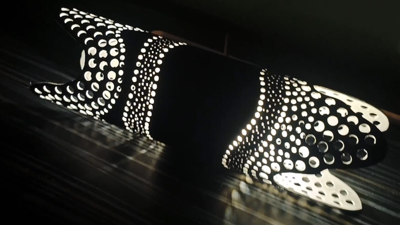 Easy DIY table lamp project with PVC materials