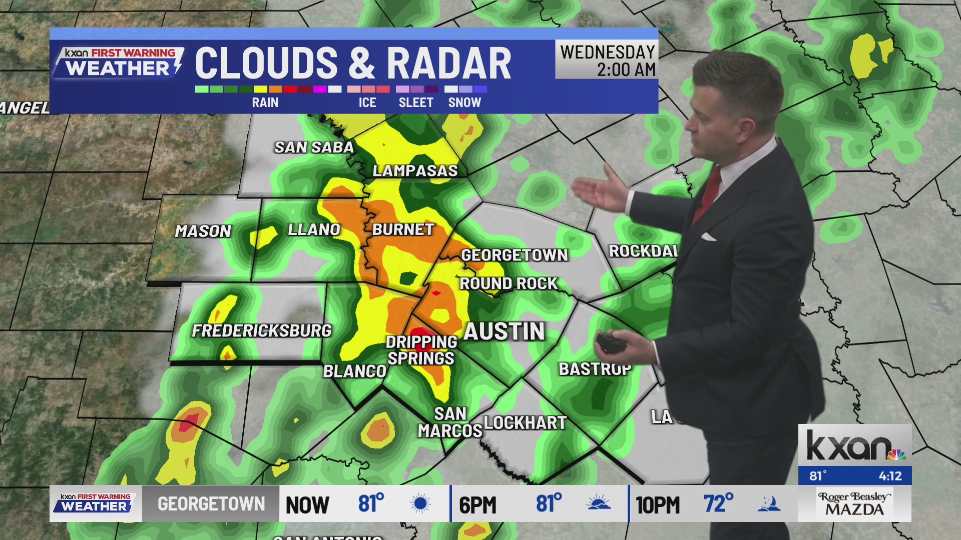 Tornado watch for parts of the Hill Country this evening with storms ...