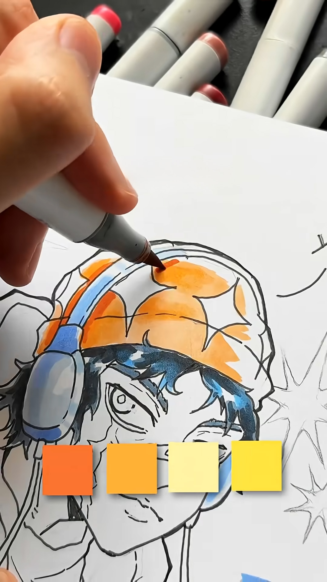 How to choose colors for character artwork
