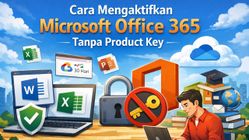 Cara mengaktifkan Microsoft Office 365 tanpa product key, mudah dan legal