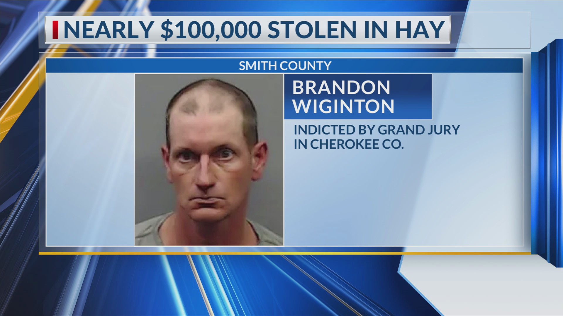 Affidavit: Tyler man arrested for stealing hay, money amounting to $96K ...