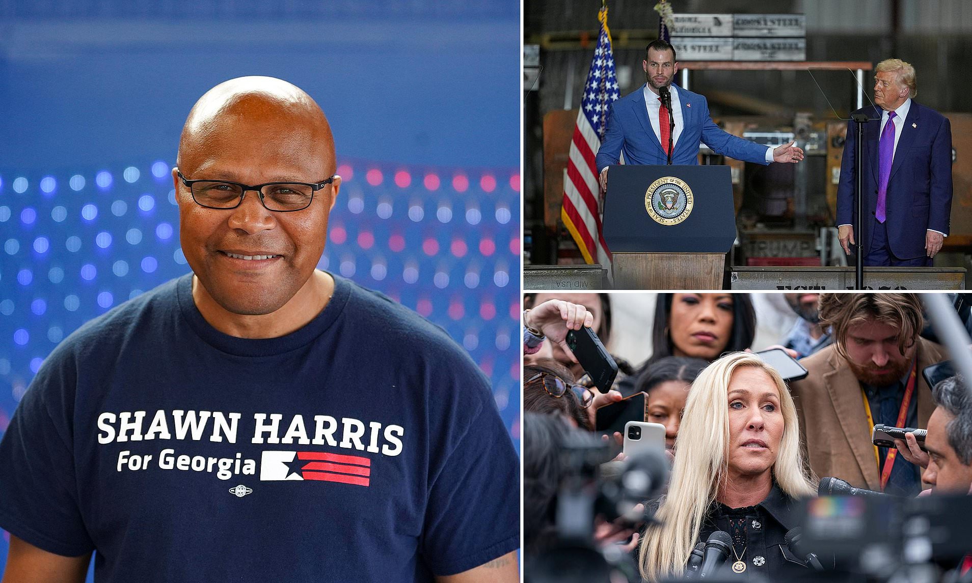 Democrat stuns in MTG's ruby red district as Trump pick is dragged into ...