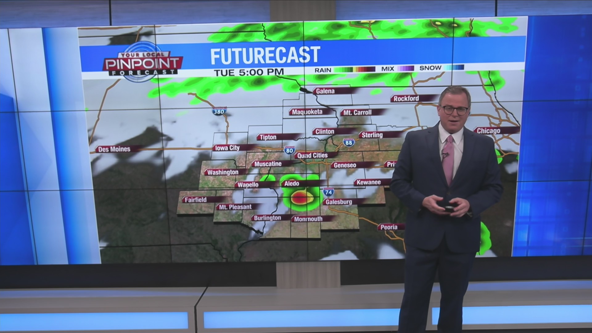 T'storms set to begin this evening