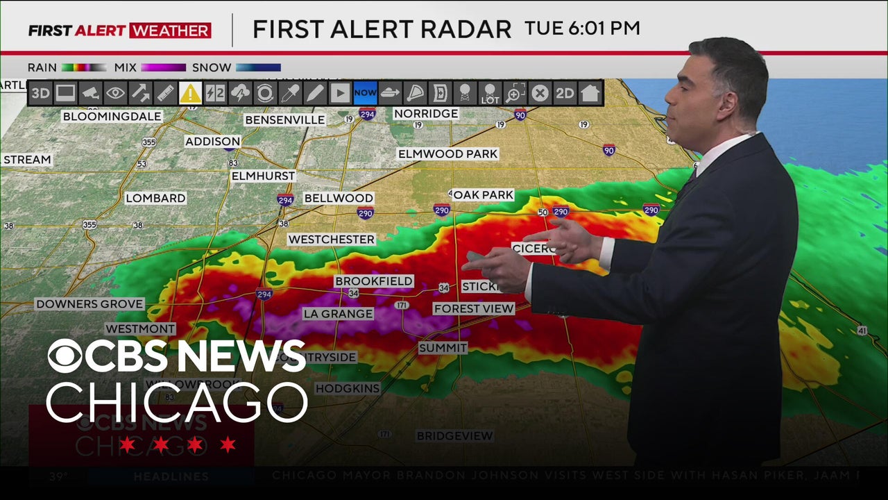 Severe weather watches until overnight hours in Chicago as severe ...