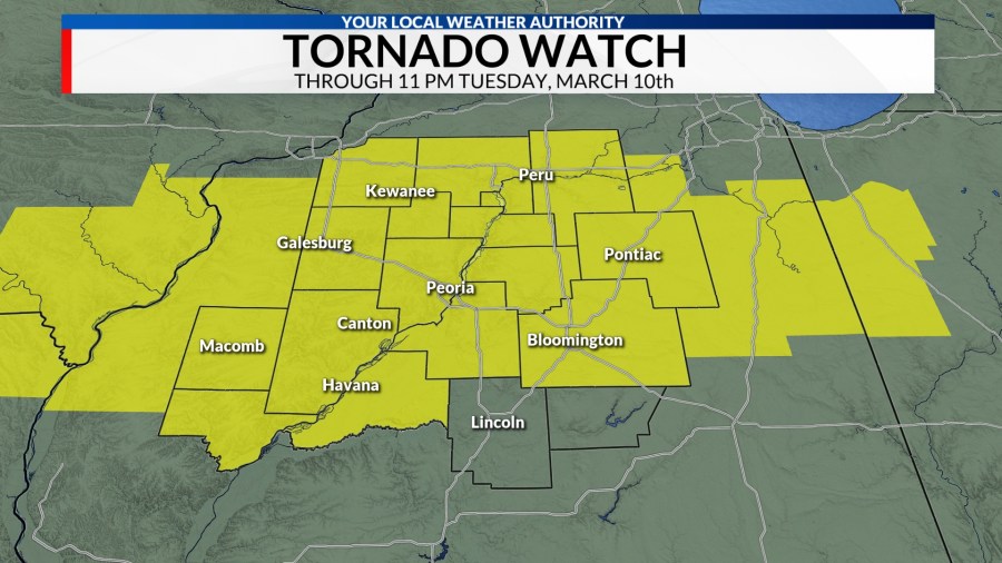 Updated: Central Illinois braces for severe storms, multiple rounds ahead