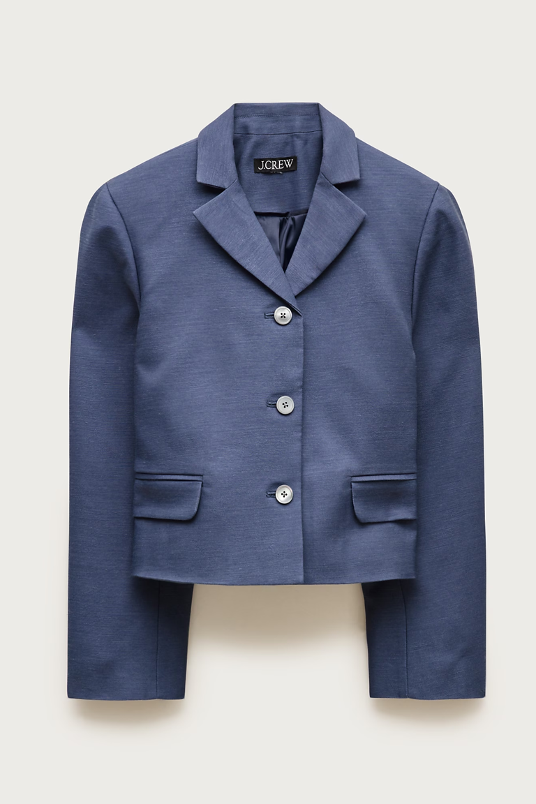 J.Crew, Lenore Lady Blazer in Gramercy Linen Blend