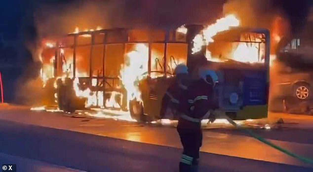 At least six dead as man douses himself in petrol and sets himself ...