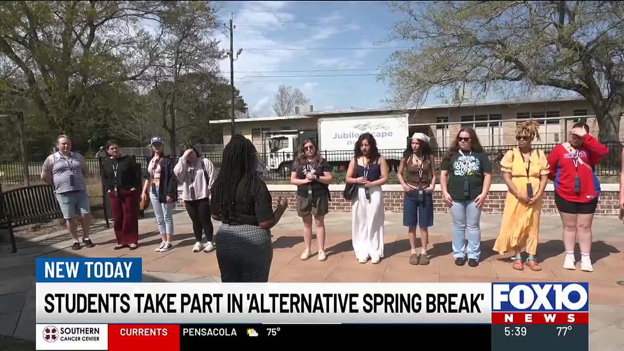 Georgia Gwinnett College students spend Spring Break visiting in Mobile ...