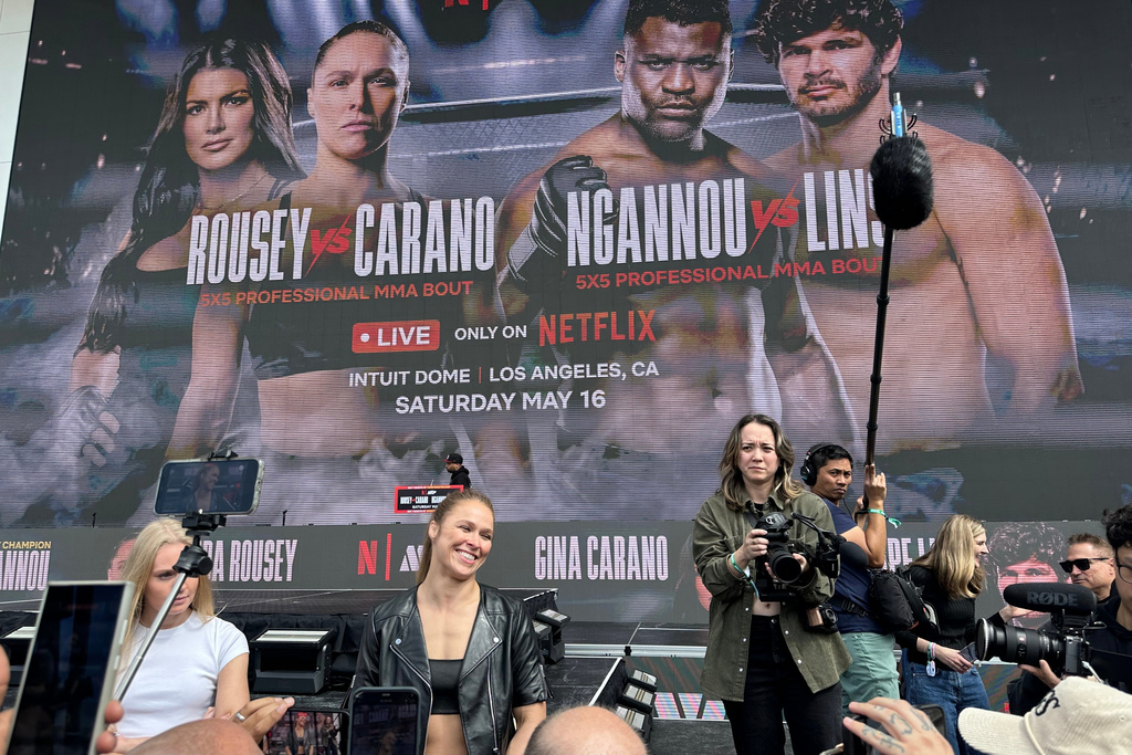 Ronda Rousey says her double-comeback bout with Gina Carano is the ...