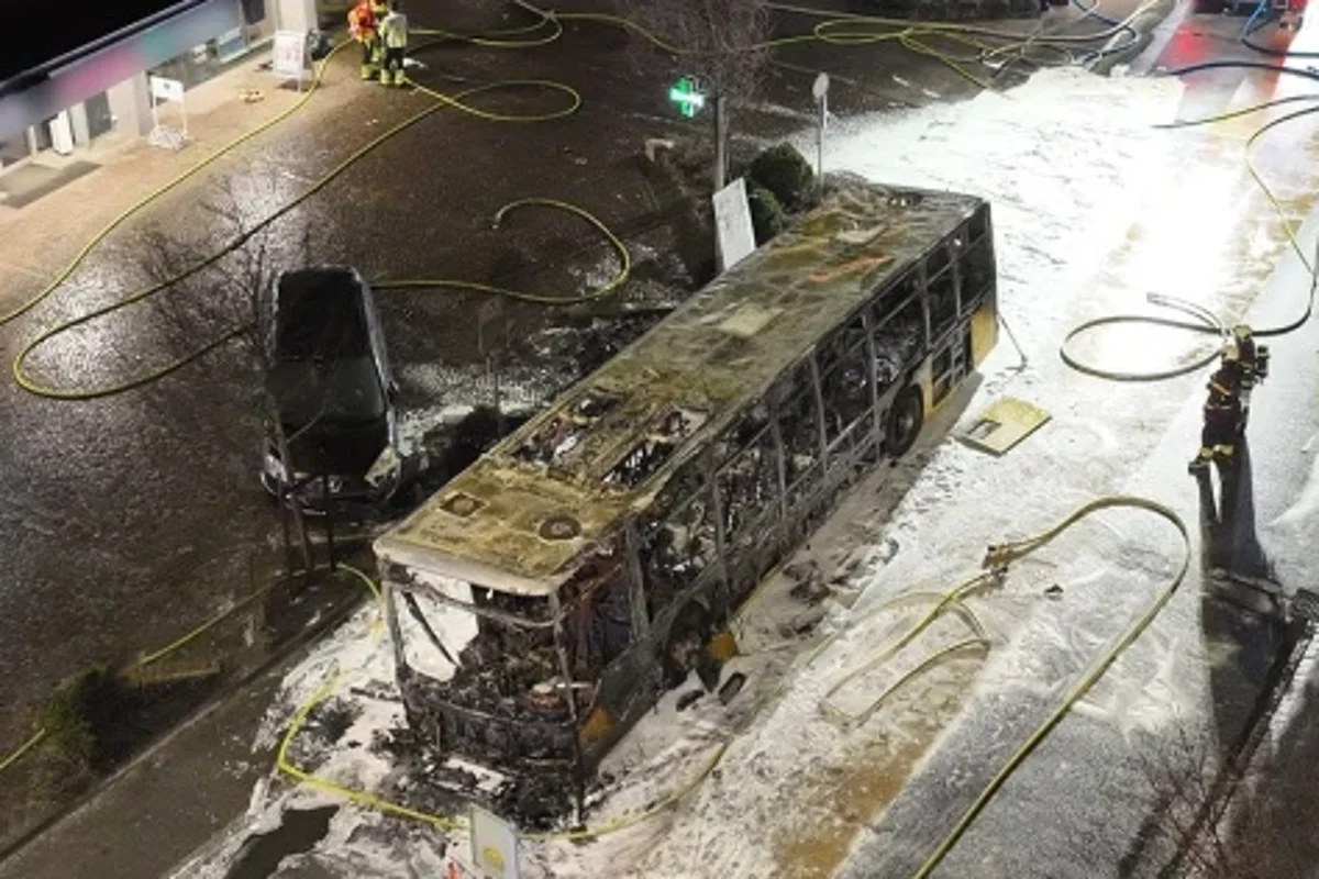 At least six dead after bus bursts into flames in Switzerland