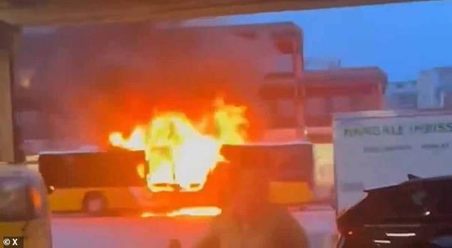 At least six dead as man douses himself in petrol and sets himself ...