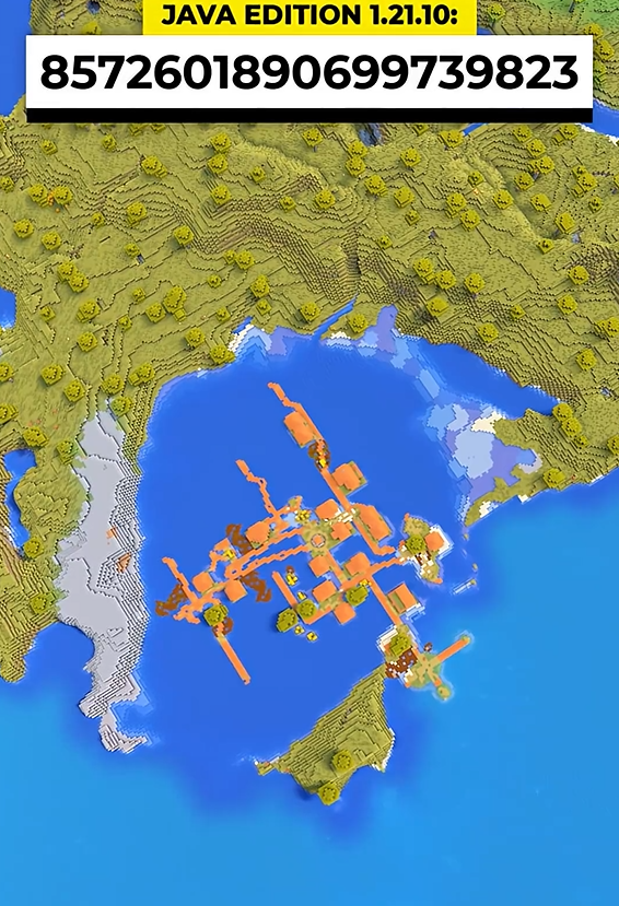 Minecraft cove village seed | Explore an amazing village