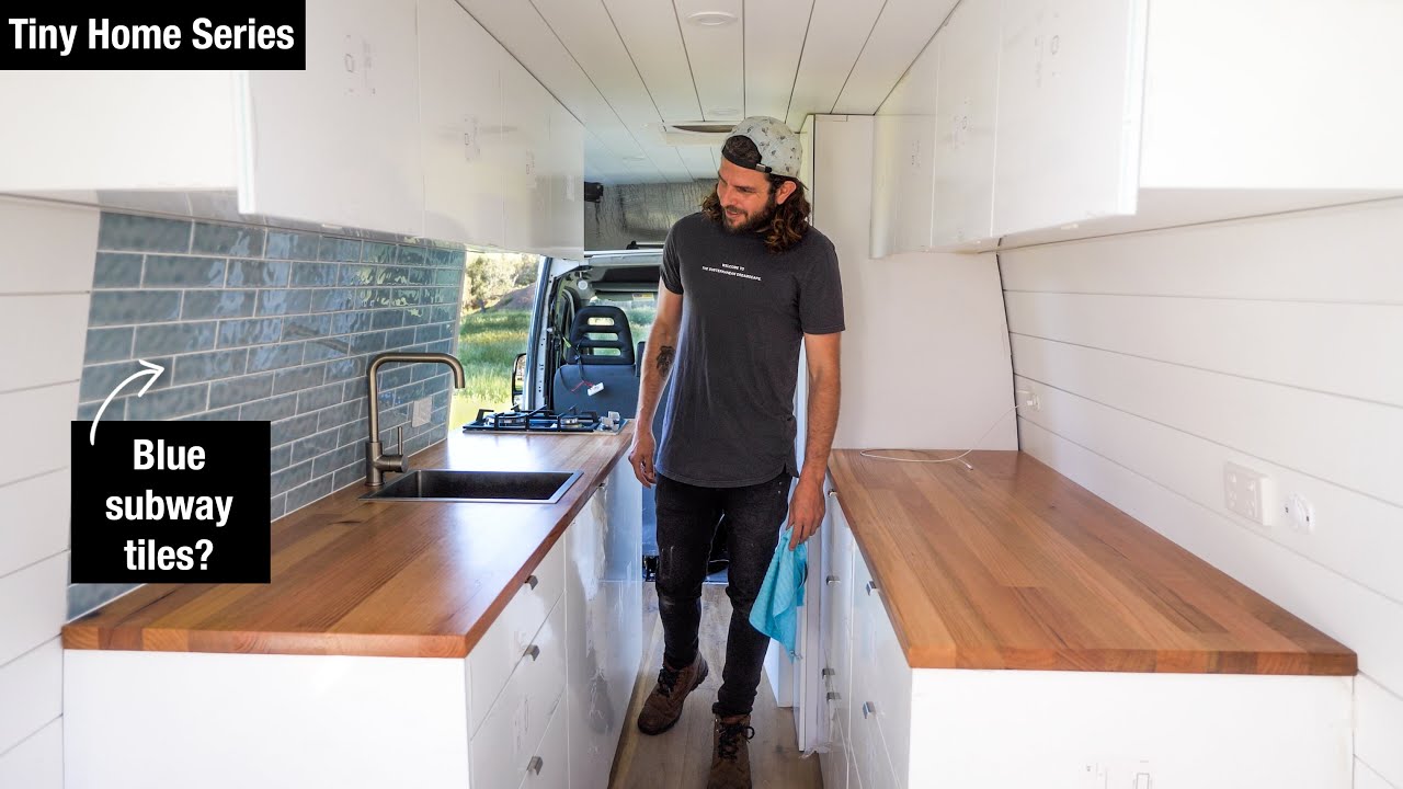 I’m revealing my off-grid van setup!