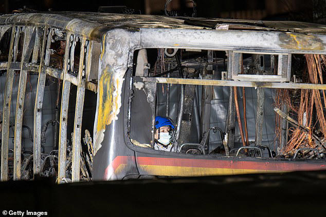 At least six dead as man douses himself in petrol and sets himself ...
