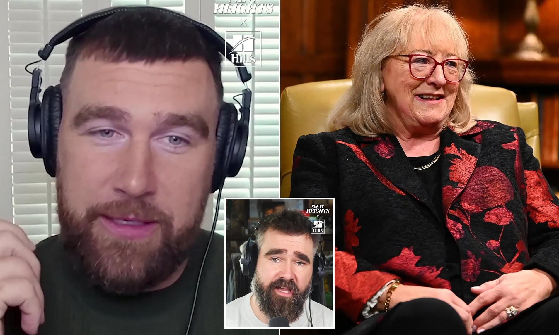 Jason and Travis Kelce break their silence on mom Donna