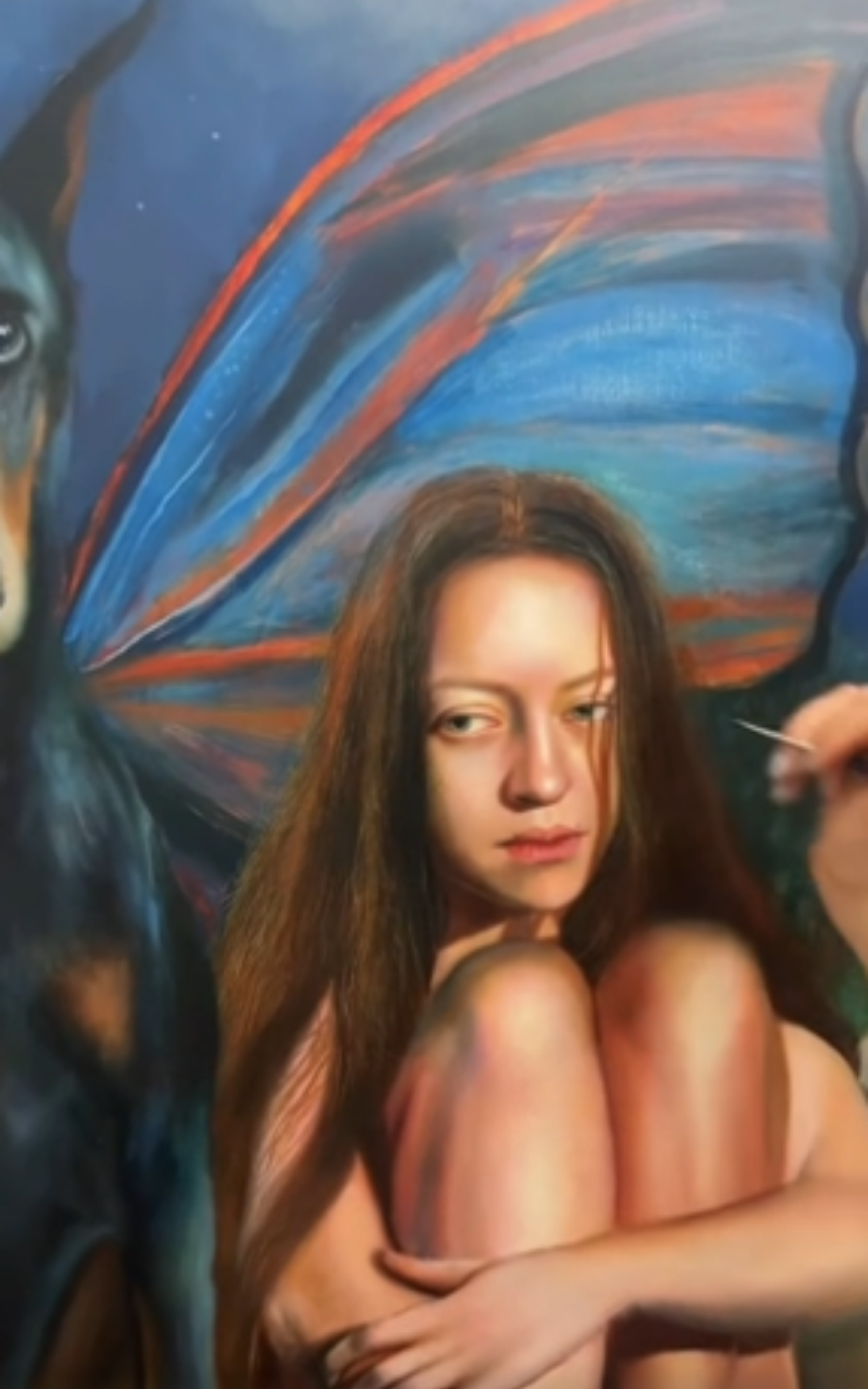 Work in progress | Painting in the making