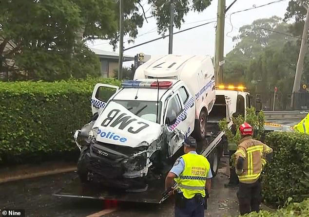 Police car crashes into Sydney home - and it's not the first time