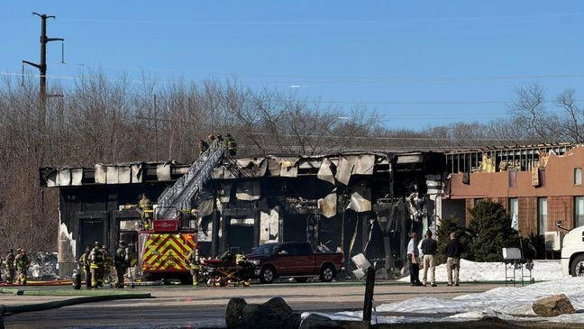 Authorities say warehouse fire in Cranston sparked during repairs to ...