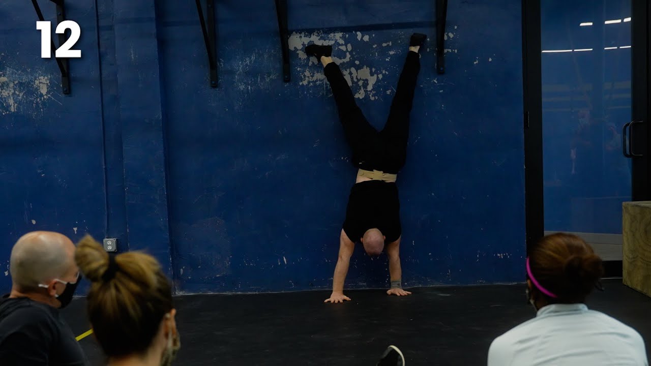 Wall handstand walks, strength, balance & perfect alignment
