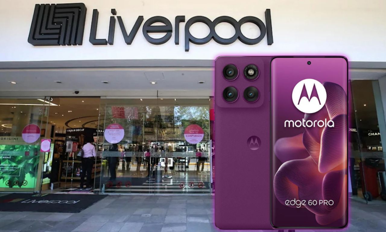 Liverpool pone a precio de remate celular Motorola Moto Edge 60 Pro ...