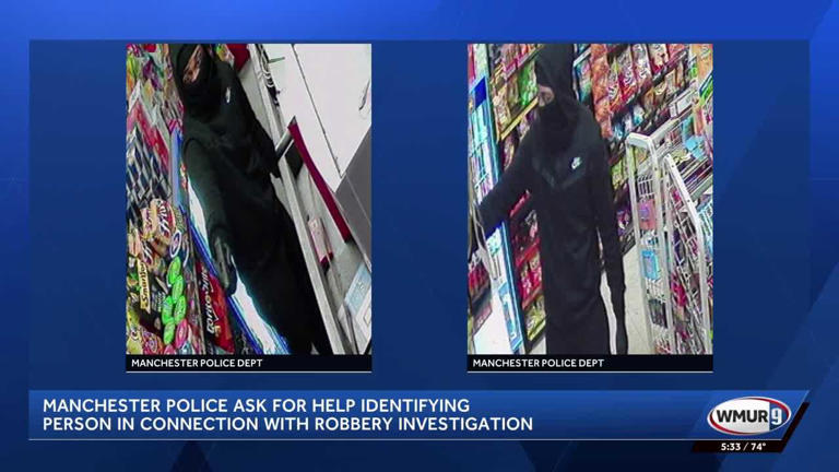 Manchester police asks for help identifying person in robbery ...