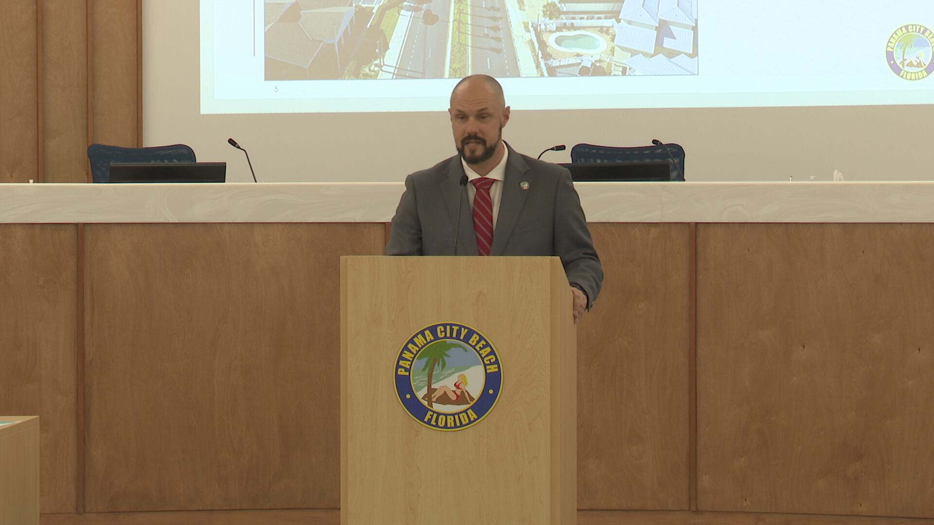 Mayor Tettemer delivers State of the City address at Panama City Beach ...
