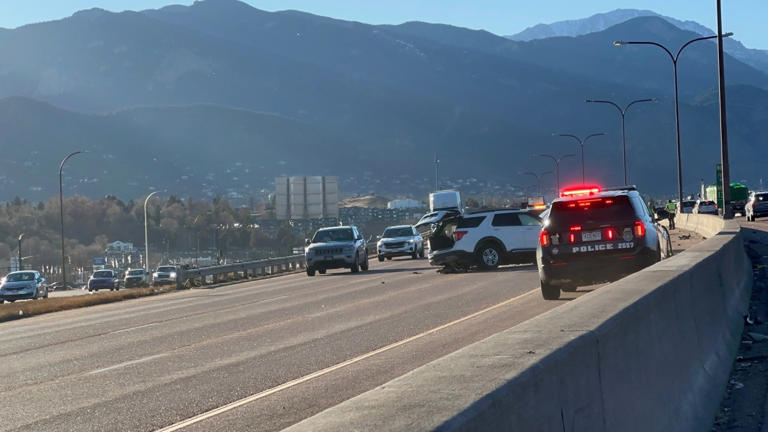 Update: I-25 reopened after multi-vehicle crash