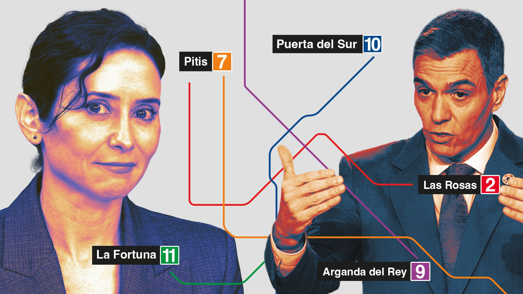 El PSOE pide a Ayuso ampliar 5 líneas de metro mientras Sánchez bloquea ...
