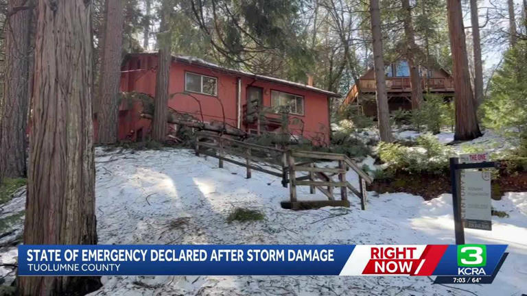 Tuolumne County declares state of emergency after storm damages water ...